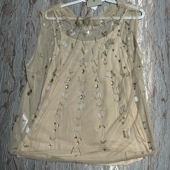 ASOS NWT EMBELLISHED TOP SZ 14 CHRISTMAS PARTY PERFECTION - Picture 4 of 8